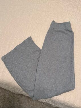 aerie Ribbed Gray sweatpants